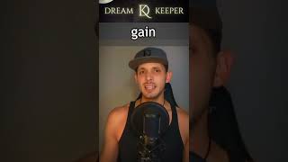 D.K  Dream Keeper (Hidden Words) #studiosession #conscioushiphop #lyricvideo  #lyricalrap #dk