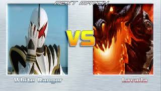 White Ranger vs Lavaila. MUGEN