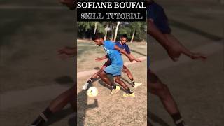 BOUFAL SKILLS TUTORIAL 🇲🇦⚽️#shorts #football #tutorial #boufal #morocco #soccer