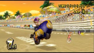 Mario Kart Wii - Waluigi - Mirror Star Cup - Torpedo マリオカートWii - ワルイージ - ミラースターカップ - ワイルドスピア