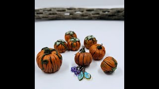 Polymer Clay "Fall Pumpkin" Tutorial "Fun fall theme