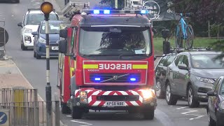 Suffolk Fire & Rescue Service  - Newmarket ErT Responding to MP6