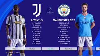 UEFA GROUP STAGE- MATCHDAY 3  [ MANCITY VS JUVENTUS ] gameplay