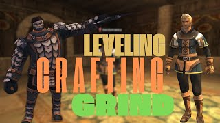 Final Fantasy Horizon XI - Crafting grind / Main Galka wizard do stuff grind VERTCLE