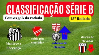 CRB e Operário sobem de elevador! CLASSIFICAÇÃO SÉRIE B com os GOLS após a 17ª rodada.