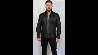 Men’s Black Sheepskin Jacket - Lindhurst