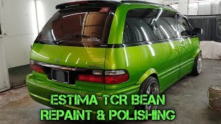 REPAINT AND POLISHING /ESTIMA TCR BEAN