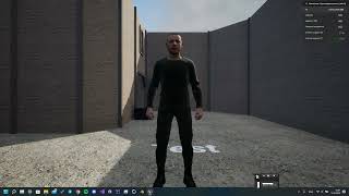 My first Metahuman character in UE4 DEV