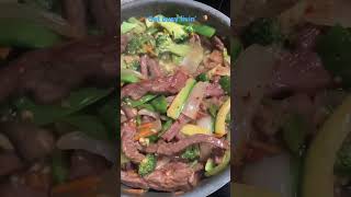 #cooking , #asmr beef with broccoli meets Japanese stir fry. Paired with rice. Every day is a gift!