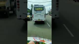 Tourist bus sound horn 📯 the best feeling. {please subscribe my channel friends}