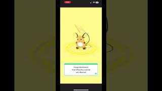 Pokemon Sleep | Pikachu evolution #pokemon #nintendo #viral #viralvideo #iosgames