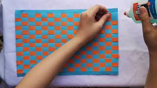 PAPER WEAVING - PLAIN WEAVE