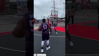 J Will & Keyshawn Vs Bart Scott & Alan Hahn (2 on 2 game) ESPN