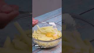 Alguém me perguntou por que as batatas fritas eram tão crocantes e saborosas #shorts