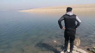 Mangla dam fishing🐟Fresh gulfam catch run very fast😱 منگلا ڈیم کا حوبصورت گلفام#fishing# hook#