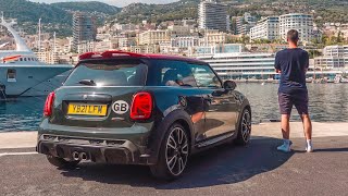 NEW 2021 MINI Cooper JCW Drive: London To Monaco 🇲🇨 *Road Trip*