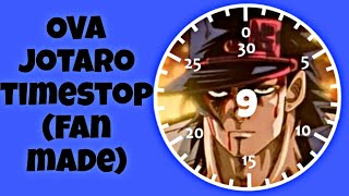 Ova Jotaro Timestop! 🔥 (Fan Made)