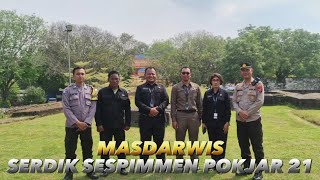 SERDIK SESPIMMEN DIKREG KE 63 POKJAR 21 MELAKSANAKAN KEGIATAN MASDARWIS