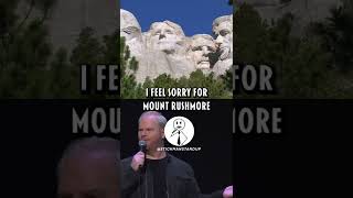 Mt. Rushmore was the perfect gift for the Lakota Indians 🎤 🏔 - Jim Gaffigan #shorts