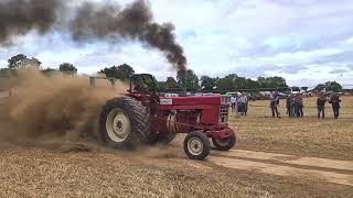 International tractor puller at Brimfield show 2022