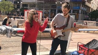 Sweet Home Chicago - Street performing - Borja Catanesi & Amparo Ballester