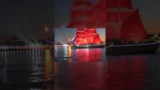 The Scarlet Sails Saint Petersburg Neva River Festival  Walking Tour  traveling #shorts