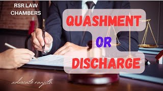 FIR Quashment or Discharge