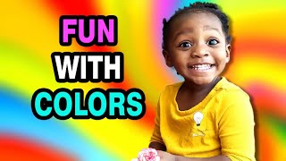 SORTING COLORS FOR KIDS