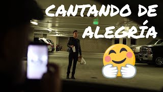 ME CAPTARON CANTANDO EN EL ESTACIONAMIENTO - Luis Coronel