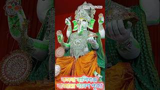 কসবা বালিগঞ্জ বাজারে গনেশ পূজা।।Ganapati।।Mini vlog 31।। #shorts