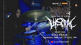 Terrifying Of Science | Intimate Show 4: Viscral - Eradicate The Perennial Threat (Drum Cam w/ Yogi)