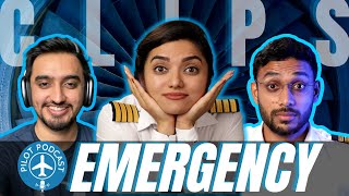 Airplane Emergency Situation during PILOT Training | Pilot Podcast CLIPS