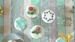 Mini Christmas cakes