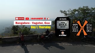 Ride to IBW - India Bike Week 2023 / KTM 390 Adventure / Bikers Meet @Goa