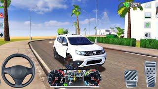 Taxi Simulator 2020 ⚪🚘 Gameplay 268 - Driving Renault Duster In Los Angeles √- Flash Simulator