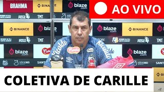 ENTREVISTA COLETIVA - FÁBIO CARILLE + PÓS JOGO CHAPECOENSE 3X2 SANTOS