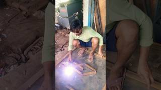 grill part welding, 😁🏫#bhojpuri #song #trendingshorts #welding #steelwork #bulding