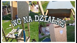 BUDOWA WC NA DZIAŁKĘ 🚾👨‍🔧🔨