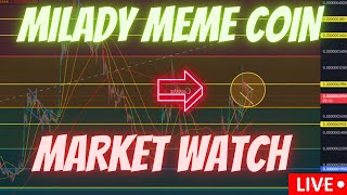 MILADY MEME COIN  / BTC  / JASMY COIN  /  DEFI /  MARKET WATCH   **WE ARE LIVE**