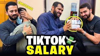 First Salary By Tiktok😳Distributed in Rajab's Family.💕