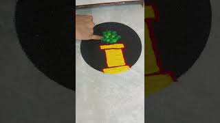 आषाढी एकादशी स्पेसिअल रांगोळी #art #rangoli #vithal #varkari #youtube #shots