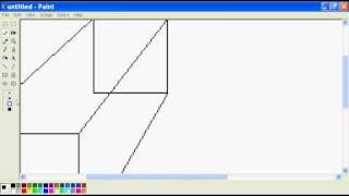 How to Draw a Cuboid Using Paint