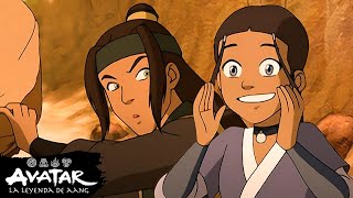 Katara se encuentra con Haru ⛰ | Escena completa | Avatar: La Leyenda de Aang