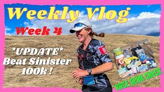 Training VLOG - Week 4 - BEAT SINISTER 100K UPDATE | Burst WATER BLADDER | RACING with Friends