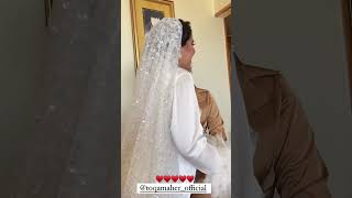 تقي ماهر و روان ابراهيم من فرح روان ابراهيم ❤️#trendingshorts #viralshort #اكسبلور #weddingcouple