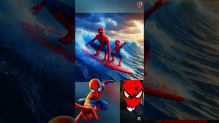 All superheroes ride on the ocean DC & Marvel all characters 💥🌊#short #marvel #avengers