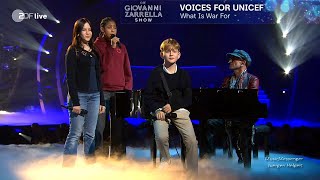 VOICES OF UNICEF - What Is War For - | Die Giovanni Zarrella Show, 09.11.2024