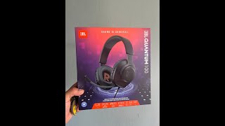 Unboxing JBL Quantum 100