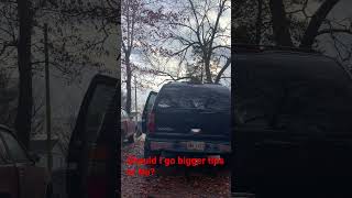 GMC Yukon Keep 3” tips or go bigger?