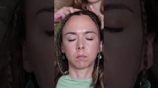 She looks so pretty #asmr #relax #hairbrushing #asmrrealperson #relaxing #hairplay #asmrsounds